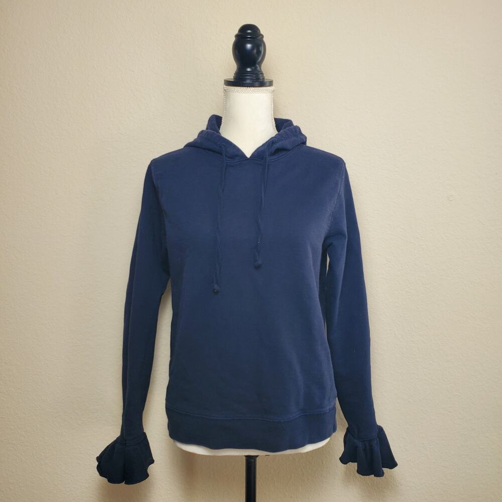 J. Crew Flare Sleeve Hoodie Large